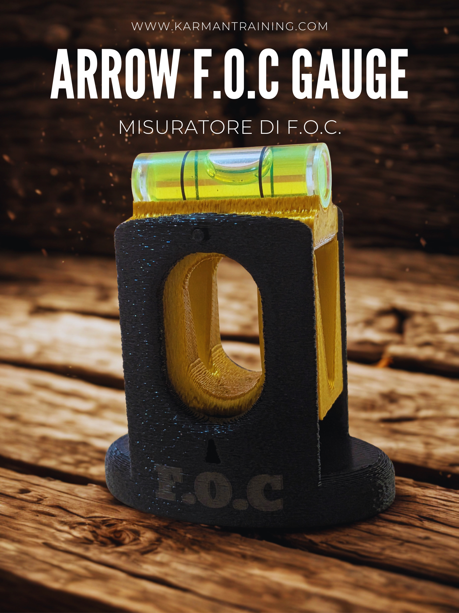 🏹 Arrow F.O.C. Gauge - Misuratore di Precisione con Asola di Marcatura