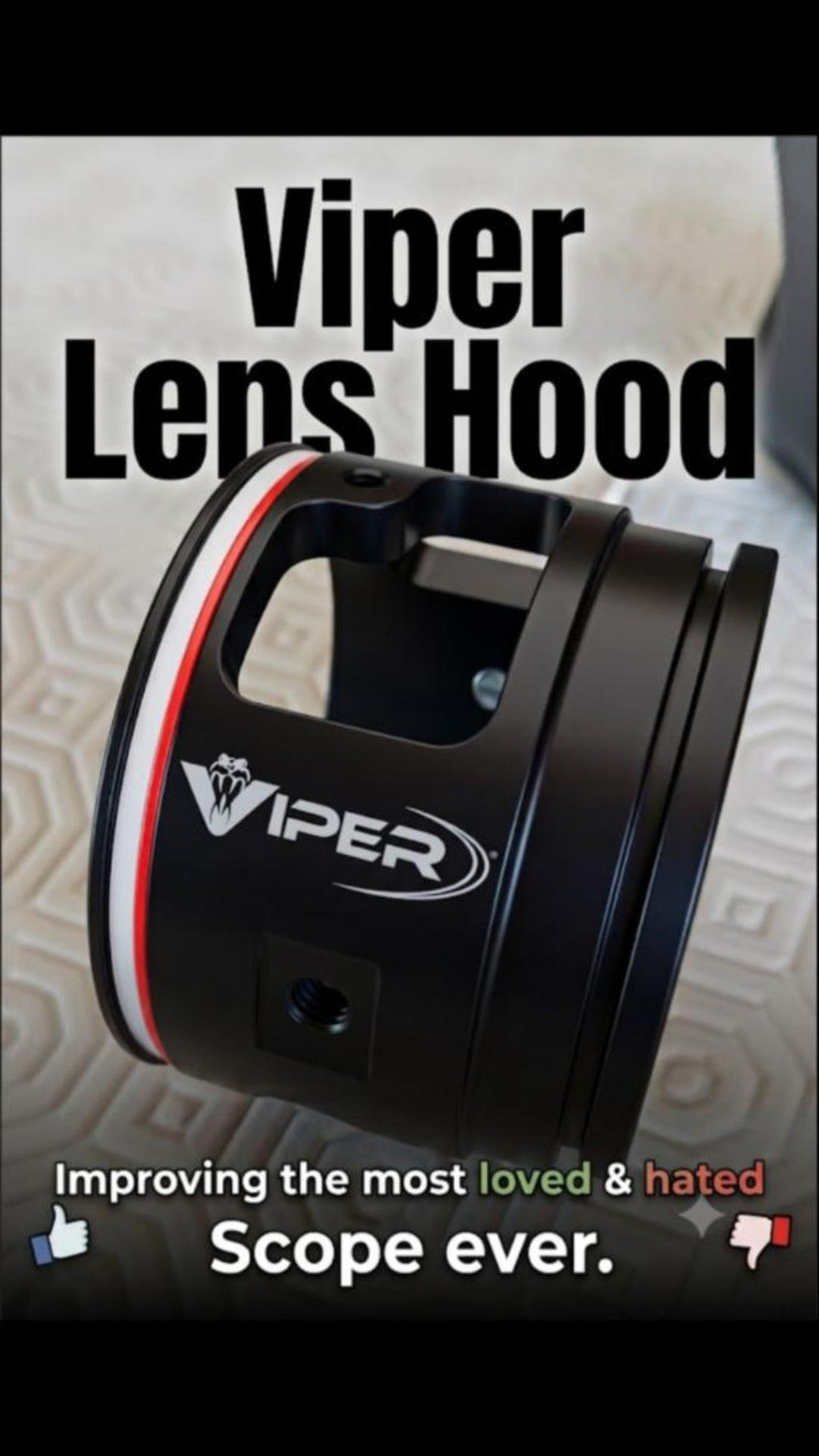 Viper 44mm Sunshade