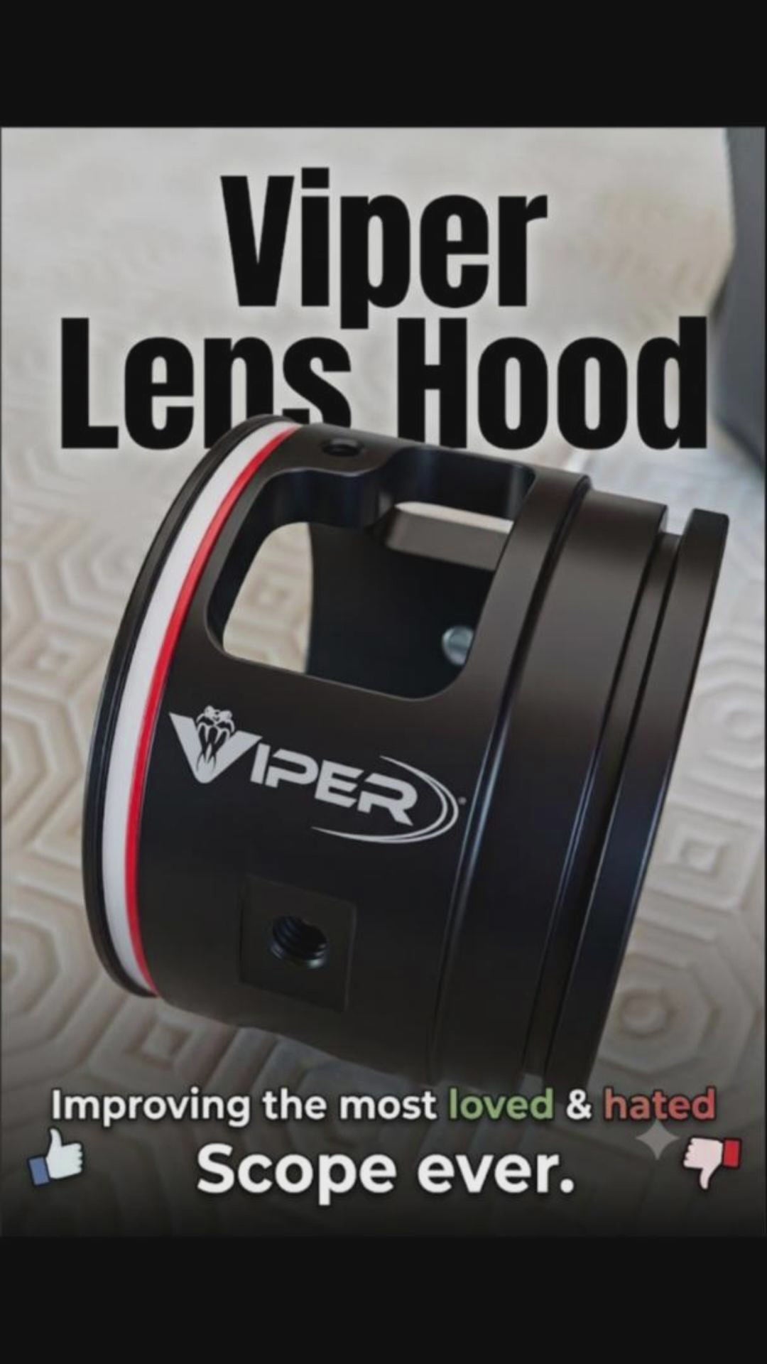 Viper 44mm Sunshade